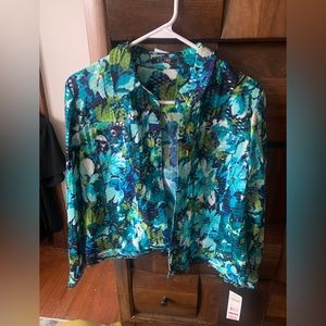 Nwt Elementz floral print jacket